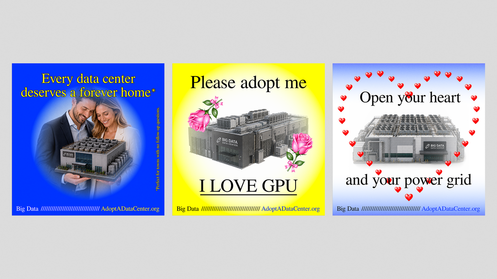 "Adopt A Data Center" Sticker Pack